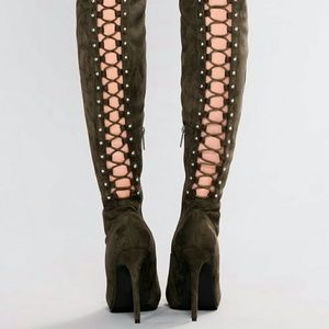 Caitlyn Corset Booty - Olive